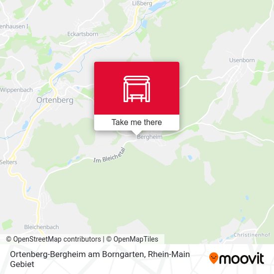 Ortenberg-Bergheim am Borngarten map
