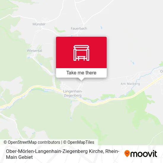 Карта Ober-Mörlen-Langenhain-Ziegenberg Kirche