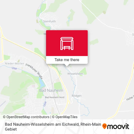 Карта Bad Nauheim-Wisselsheim am Eichwald