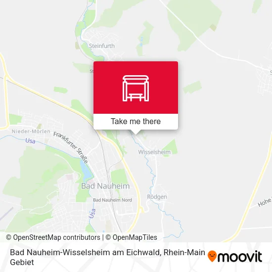 Карта Bad Nauheim-Wisselsheim am Eichwald