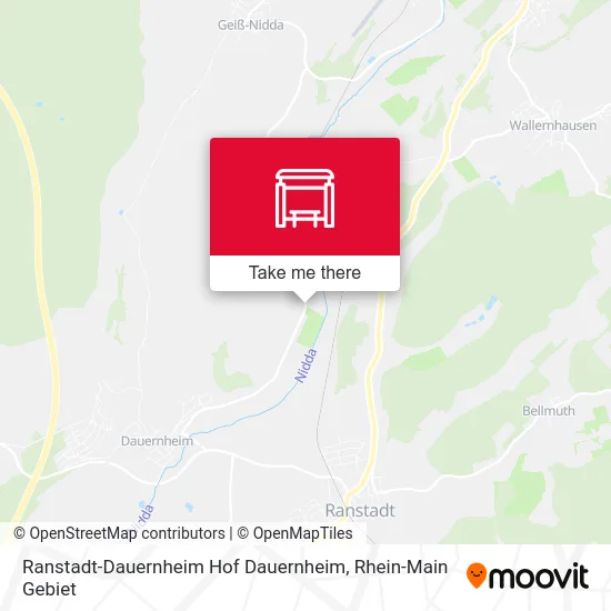 Ranstadt-Dauernheim Hof Dauernheim map