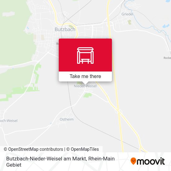 Butzbach-Nieder-Weisel am Markt map