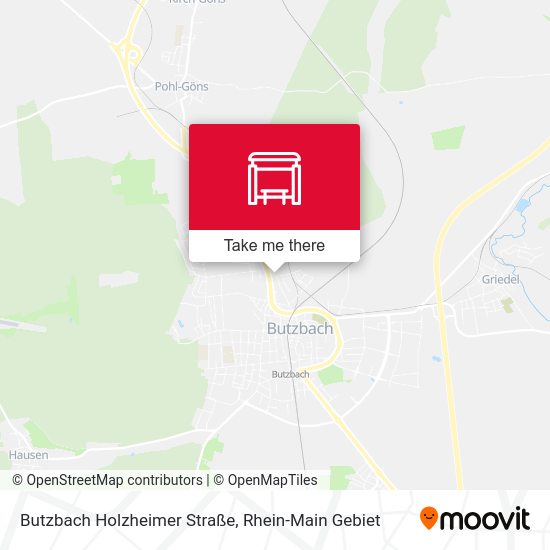 Butzbach Holzheimer Straße map