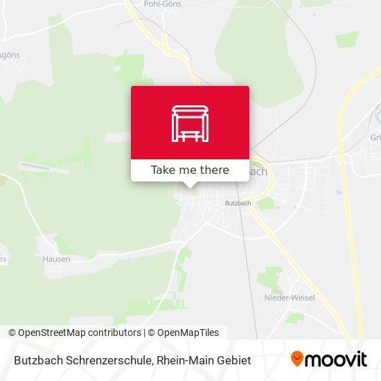 Butzbach Schrenzerschule map