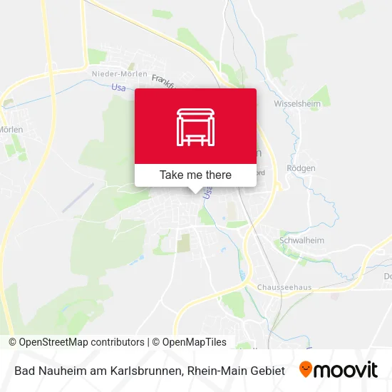 Карта Bad Nauheim am Karlsbrunnen