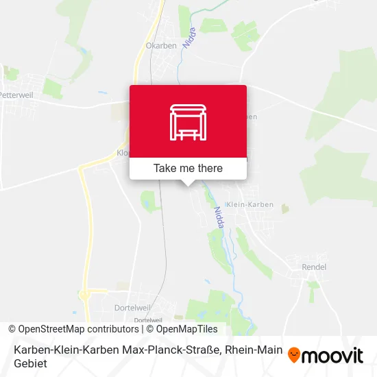 Карта Karben-Klein-Karben Max-Planck-Straße