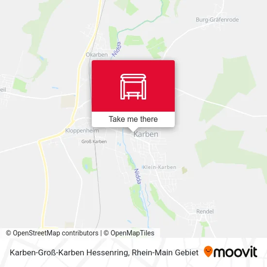 Карта Karben-Groß-Karben Hessenring
