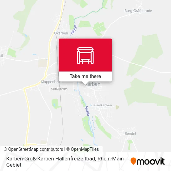 Карта Karben-Groß-Karben Hallenfreizeitbad