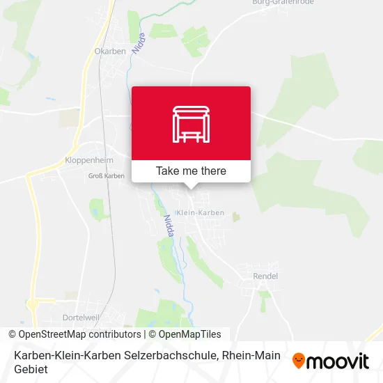 Карта Karben-Klein-Karben Selzerbachschule