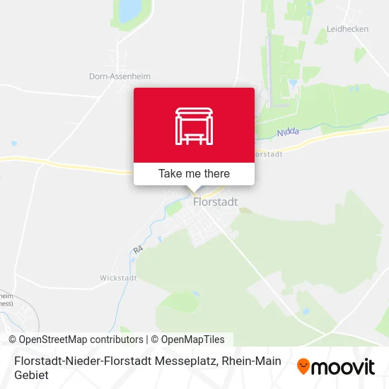 Карта Florstadt-Nieder-Florstadt Messeplatz