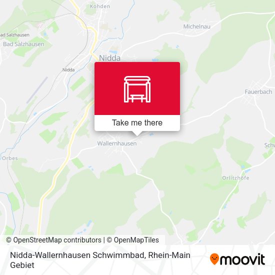 Nidda-Wallernhausen Schwimmbad map