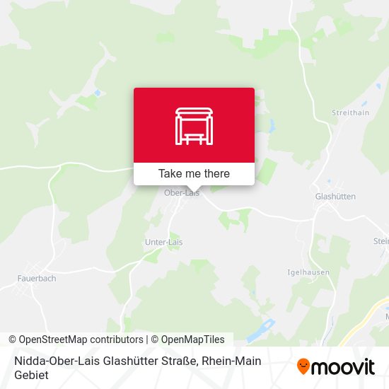 Nidda-Ober-Lais Glashütter Straße map