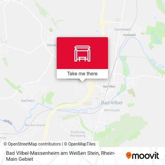 Bad Vilbel-Massenheim am Weißen Stein map