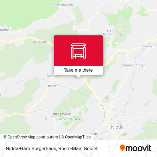 Nidda-Harb Bürgerhaus map