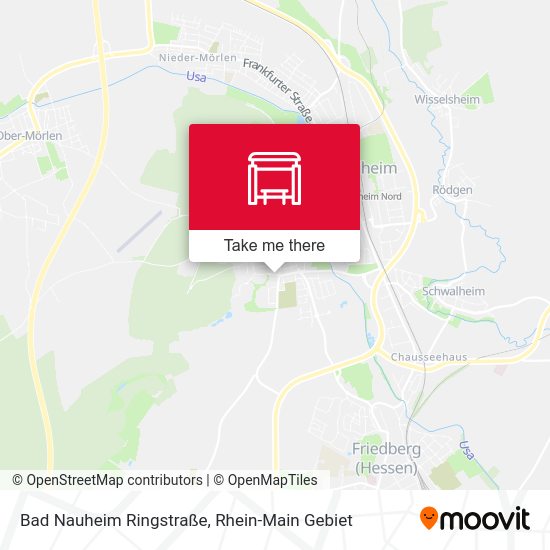 Bad Nauheim Ringstraße map