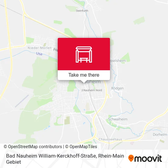 Карта Bad Nauheim William-Kerckhoff-Straße