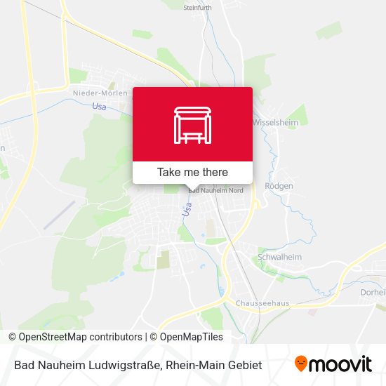 Bad Nauheim Ludwigstraße map
