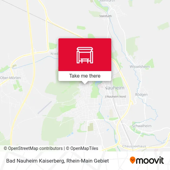 Карта Bad Nauheim Kaiserberg