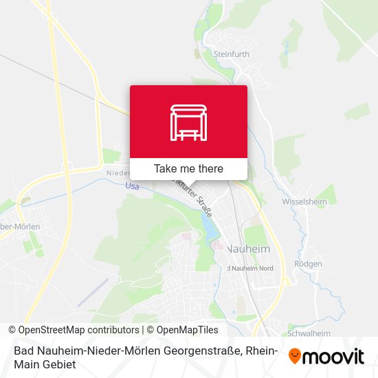 Bad Nauheim-Nieder-Mörlen Georgenstraße map