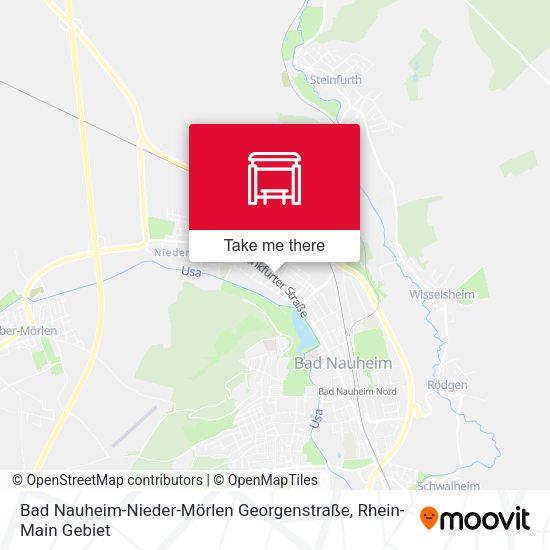 Bad Nauheim-Nieder-Mörlen Georgenstraße map