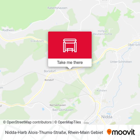 Nidda-Harb Alois-Thums-Straße map
