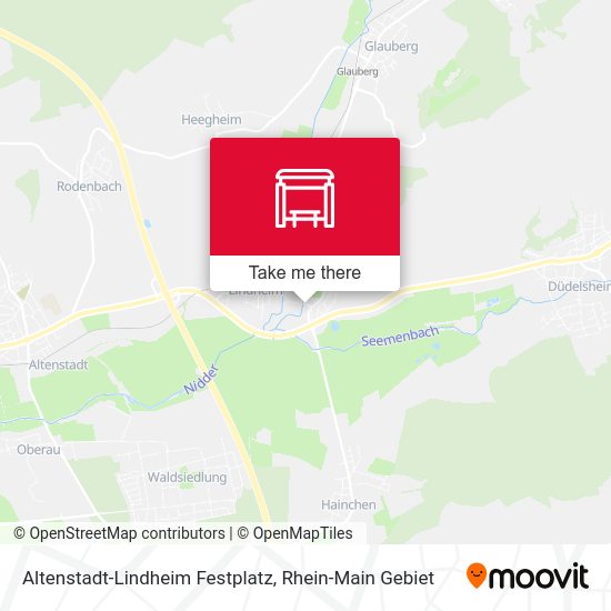 Altenstadt-Lindheim Festplatz map