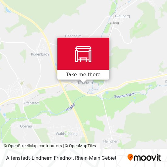 Altenstadt-Lindheim Friedhof map