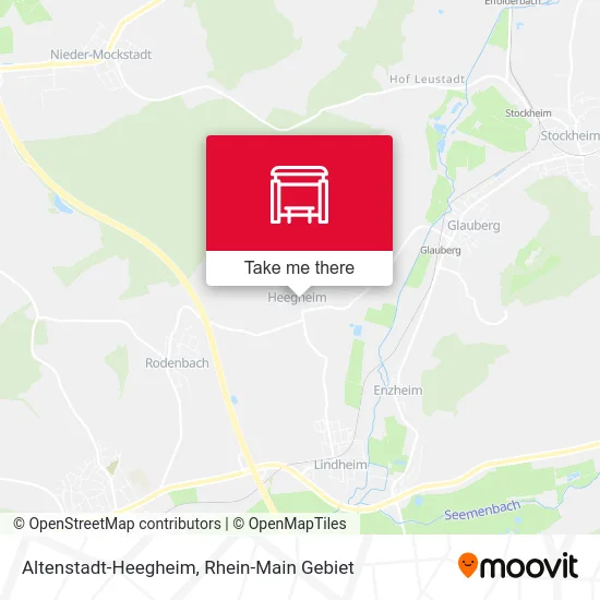 Карта Altenstadt-Heegheim
