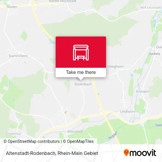 Карта Altenstadt-Rodenbach