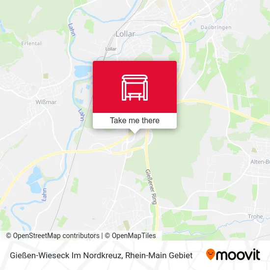 Карта Gießen-Wieseck Im Nordkreuz