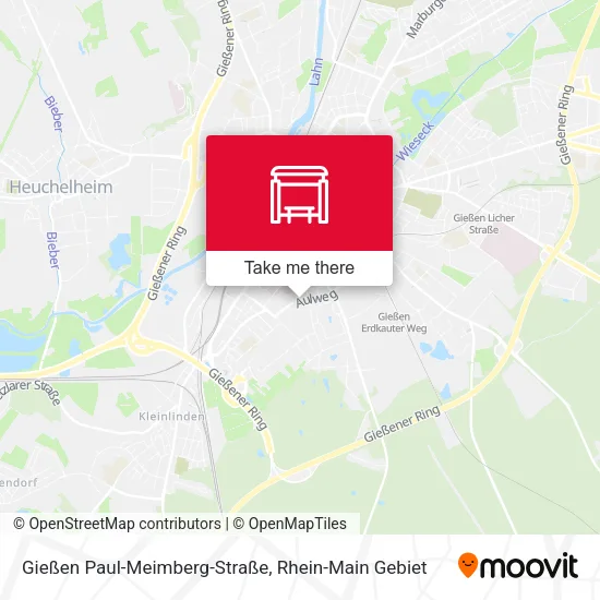 Карта Gießen Paul-Meimberg-Straße