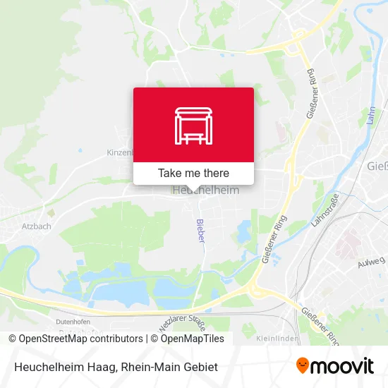 Карта Heuchelheim Haag