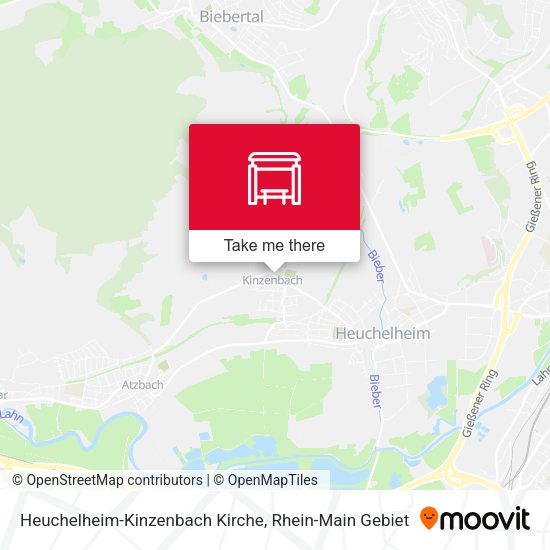 Heuchelheim-Kinzenbach Kirche map