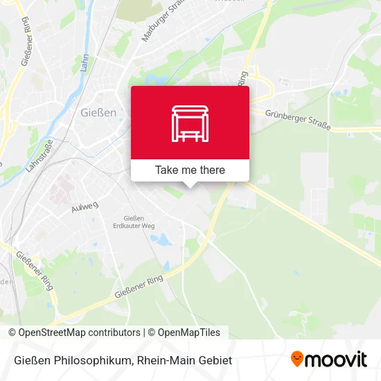 Карта Gießen Philosophikum