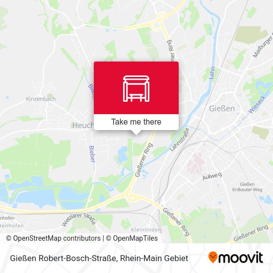 Gießen Robert-Bosch-Straße map