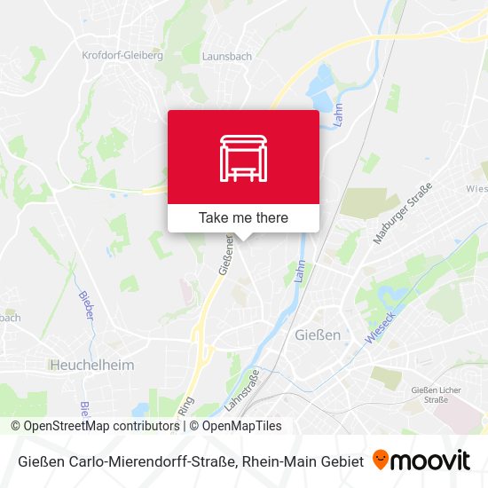 Gießen Carlo-Mierendorff-Straße map