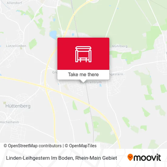 Карта Linden-Leihgestern Im Boden