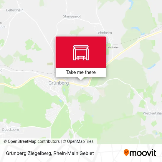 Карта Grünberg Ziegelberg