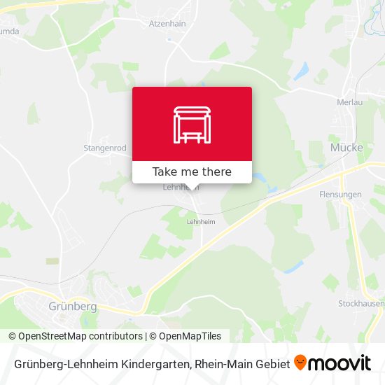 Grünberg-Lehnheim Kindergarten map