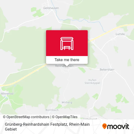 Карта Grünberg-Reinhardshain Festplatz