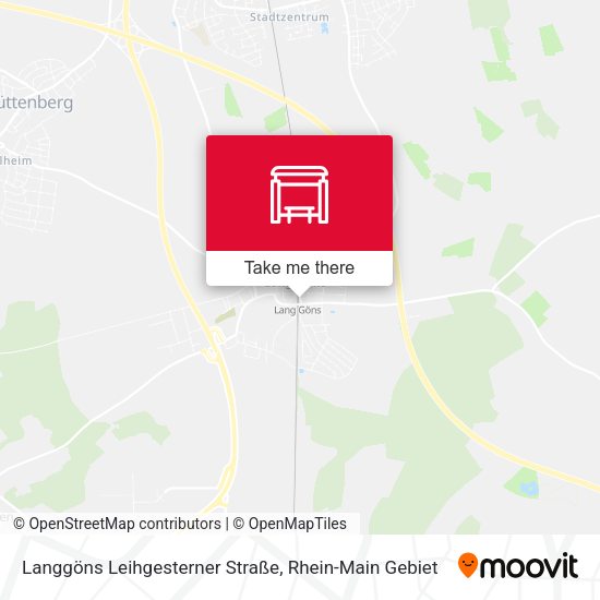 Langgöns Leihgesterner Straße map