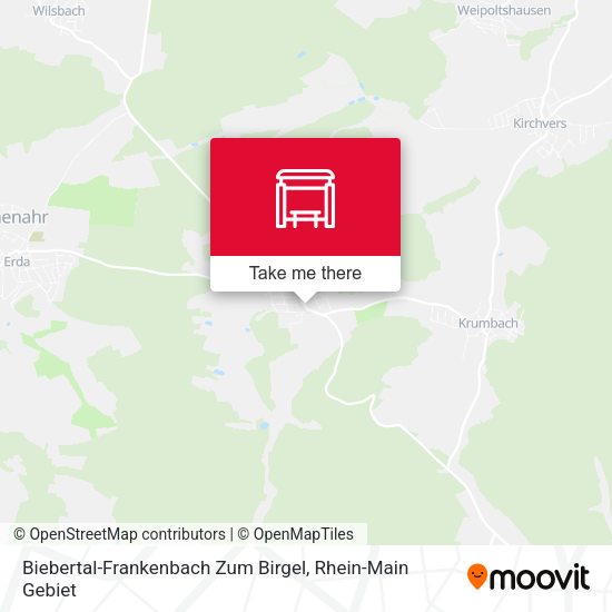 Biebertal-Frankenbach Zum Birgel map