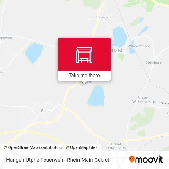 Карта Hungen-Utphe Feuerwehr