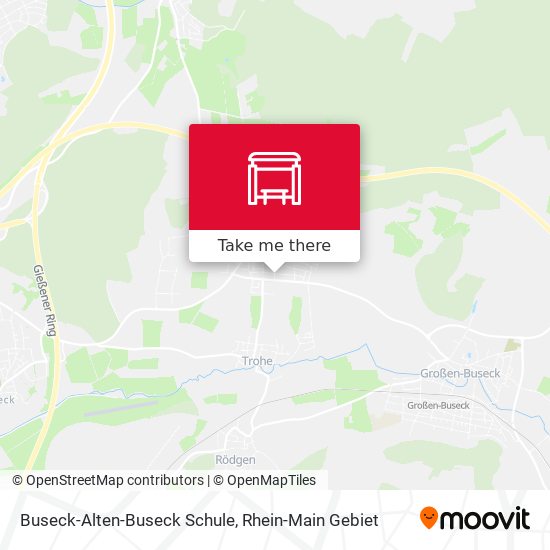 Buseck-Alten-Buseck Schule map