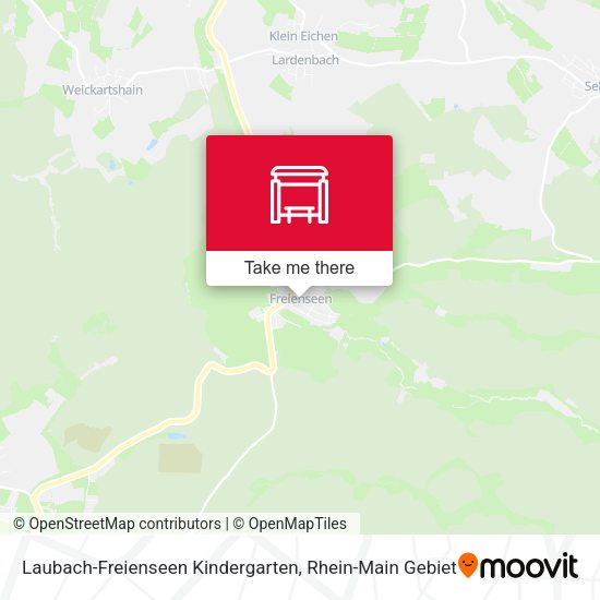 Laubach-Freienseen Kindergarten map