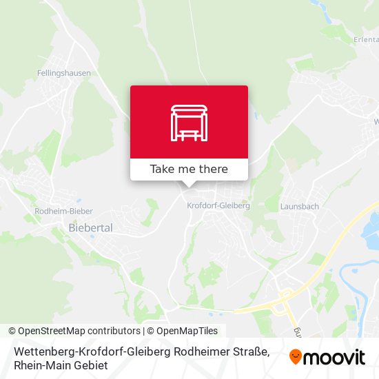 Карта Wettenberg-Krofdorf-Gleiberg Rodheimer Straße