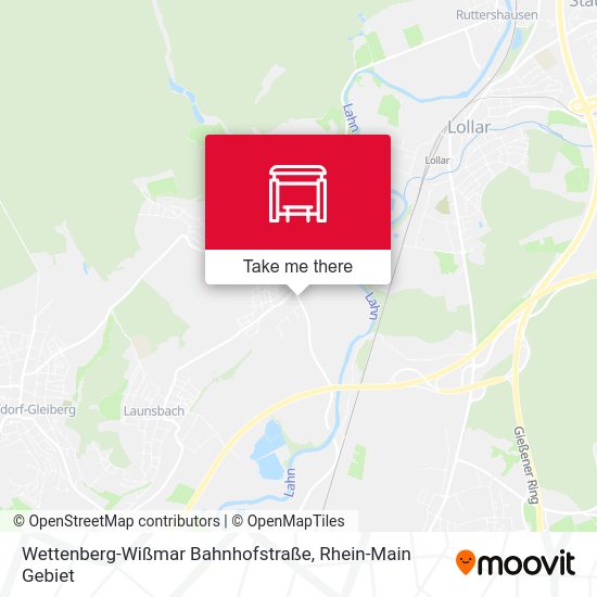 Wettenberg-Wißmar Bahnhofstraße map