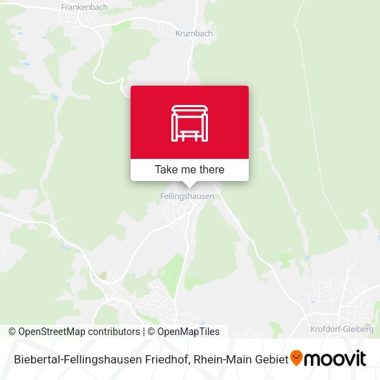 Biebertal-Fellingshausen Friedhof map