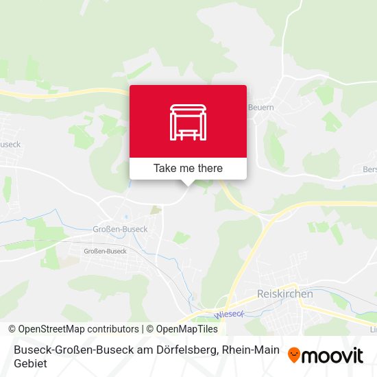 Buseck-Großen-Buseck am Dörfelsberg map