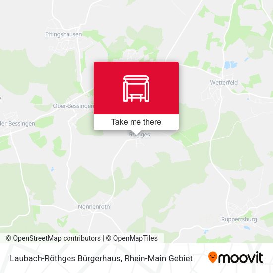 Laubach-Röthges Bürgerhaus map
